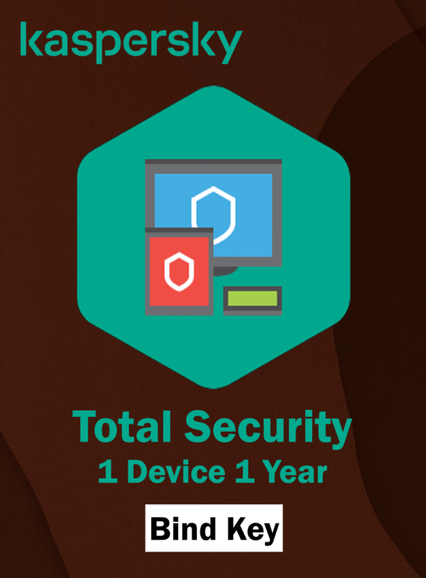 Kaspersky Total Security Bind Key 1 Device 1 Year
